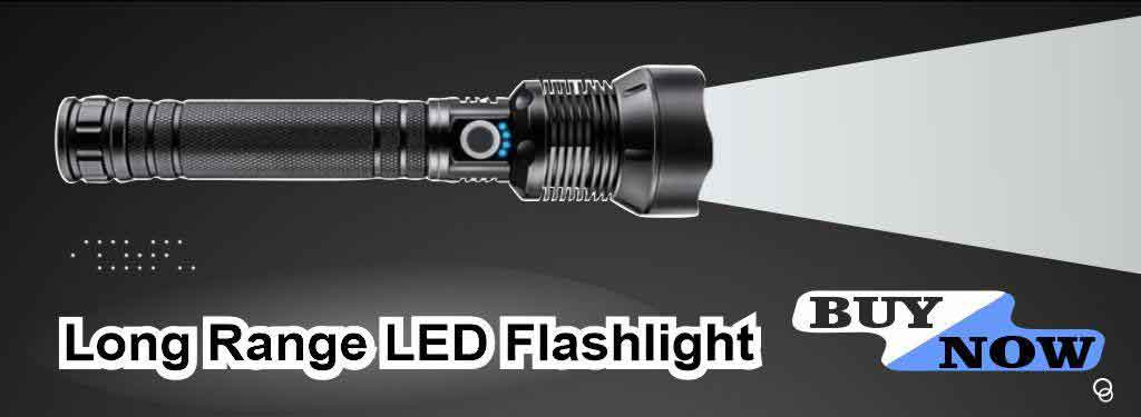 Long Range LED Flashlight Torches